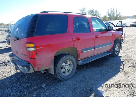 2001 Chevrolet Tahoe Lt from USA, damaged, VIN 1GNEK13T71R127568
